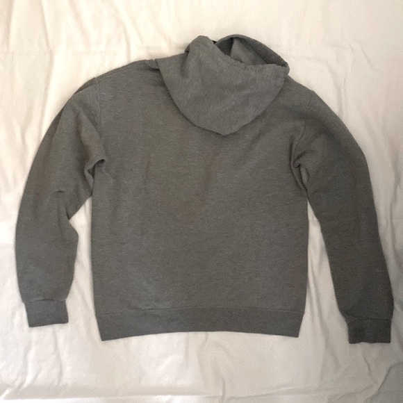 ATHLETIC WORKS GRAY HOODIE SWEATSHIRT - Picture 4 of 8